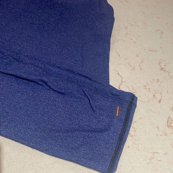 LUCY halter athletic tank top SZ XXL shimmer blue with neon pink straps SZ XL - Picture 7 of 15